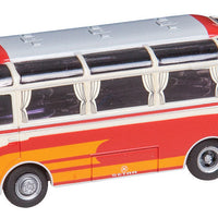 Setra S 6 Bus - Car System -- Ivory, Red, Orange