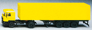 Car System Self-Propelled, Battery Powered Vehicle -- MAN Tractor/Trailer
