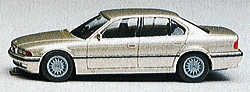 BMW 750i silver