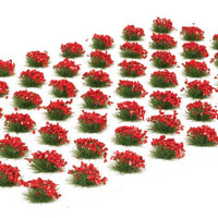 Flower Clusters -- Red