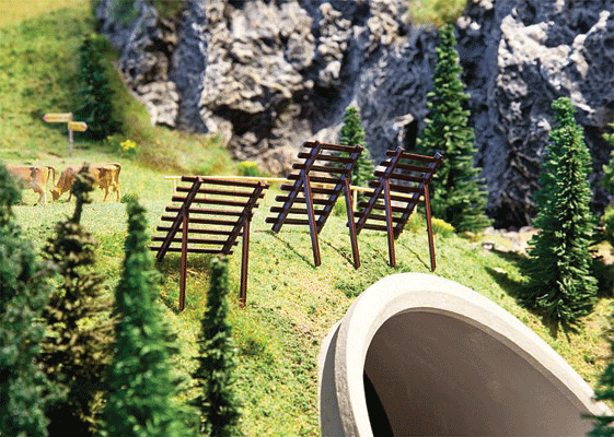 Avalanche Barrier/Snow Fence -- Kit - Each: 1-1/4 x 15/16 x 1-7/16" 3.1 x 2.4 x 3.6cm pkg(10)