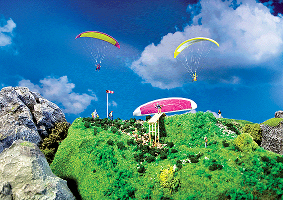 Paragliders & Take-Off Platform