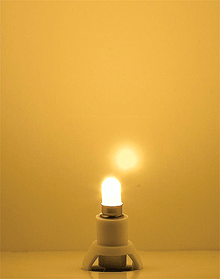 LED Building Interior Light w/Base -- Warm White