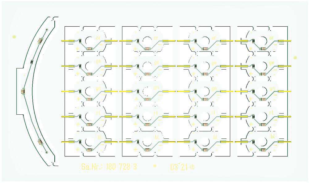 LED Ferris Wheel Lighting Kit -- Fits Kit 272-140312-2