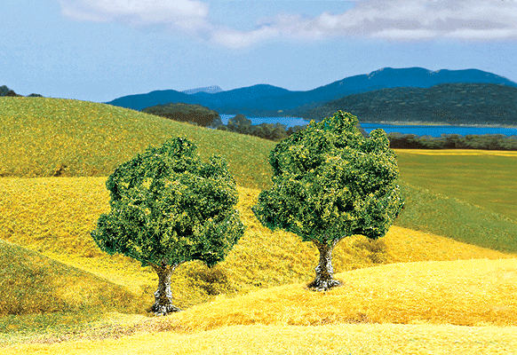 Sycamore Tree -- 3-3/8" 8.5cm pkg(2)
