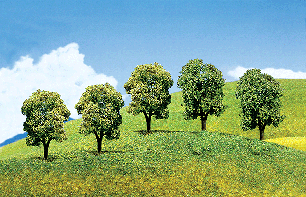 Decidious Trees -- 2-3/16" 5.5cm pkg(5)