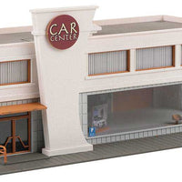 Industrial Estate Set -- Kit - Includes Car Dealership, Car Wash, Garage, Scrapyard w/Fence