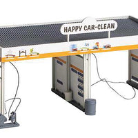 Industrial Estate Set -- Kit - Includes Car Dealership, Car Wash, Garage, Scrapyard w/Fence