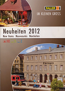 2012 Faller New Products Flyer