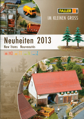2013 Faller New Items Flyer