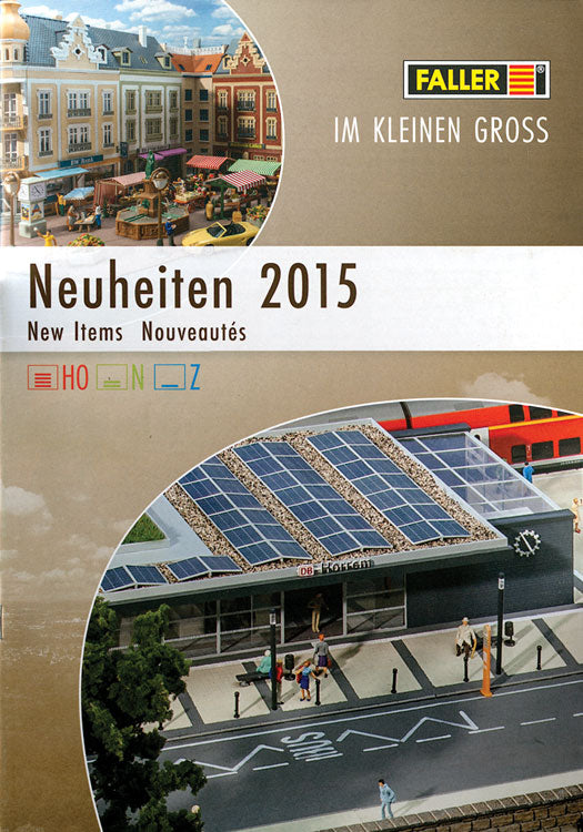 2015 Faller New Items Flyer