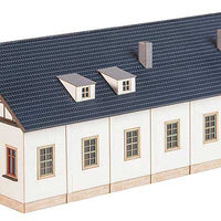 Naumburg Streetcar Tram Maintenance Depot -- Laser-Cut Kit - 7-1/2 x 3-7/8 x 2-15/16" 19 x 9.9 x 7.4cm