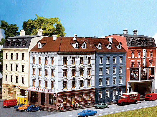 Corner House - Weathered Model