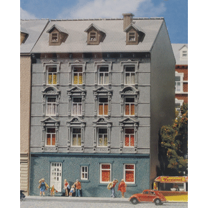 Town Dwelling House/Shop -- 3-13/64 x 3-13/64 x 5" 8 x 8 x 12.5cm