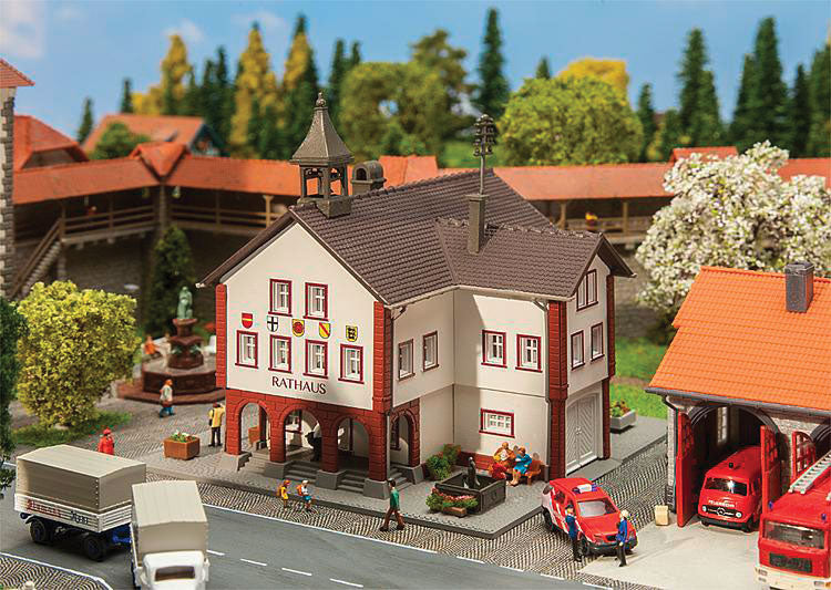Town Hall -- Kit - 4-3/16 x 4-3/8 x 4" 10.7 x 11.2 x 10.2cm