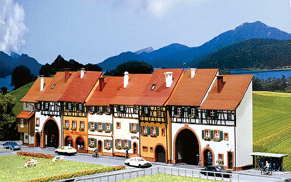 Six Relief Houses - Half Built