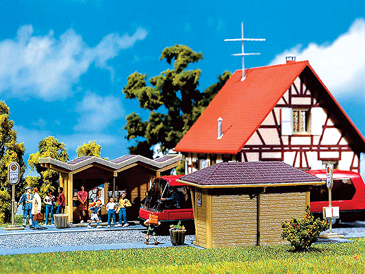 Bus Stop Shelter -- Pkg (2)