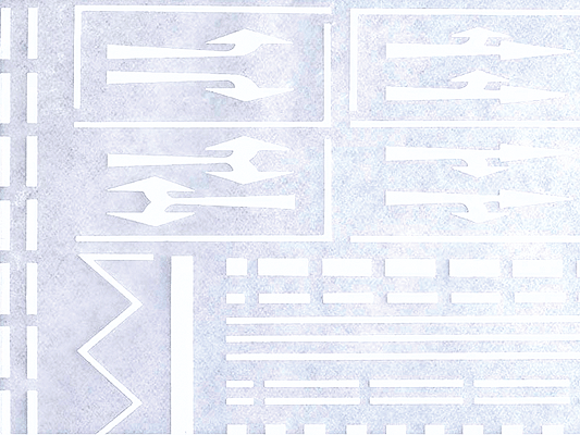 Self-Adhesive Roadway Markings