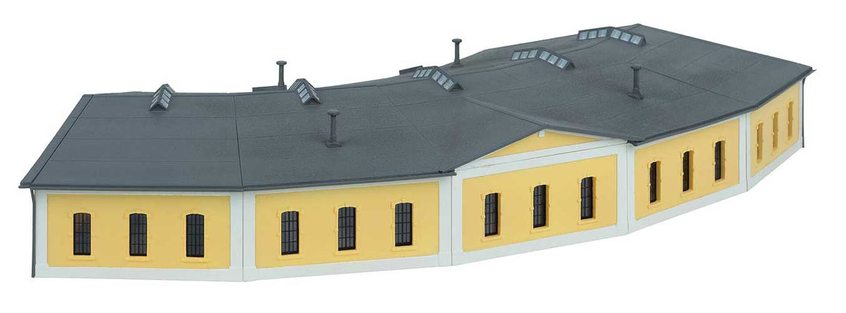 Freilassing Roundhouse -- Kit - 5 Stalls - 11-1/8 x 9-3/16 x 2-1/16" 28.3 x 23.4 x 5.3cm-3