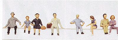 Pedestrians -- Sitting Persons I