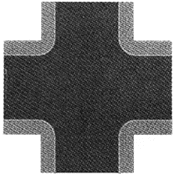 Intersection -- With Sidewalks, Two Lanes, 5-1/2 x 5-1/2" (13.7 x 13.7cm) Matches #644