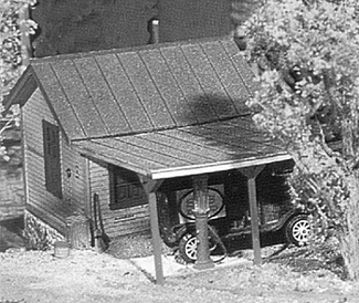 1920s Gas Station