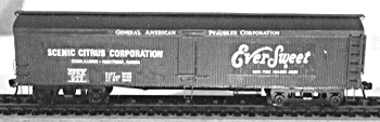 50' GPEX Milk Car w/Narrow Door (Resin Kit) -- Eversweet Orange Juice