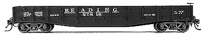 GHC-GHD Composite Gondola -- RDG 2 Pack w/Decals
