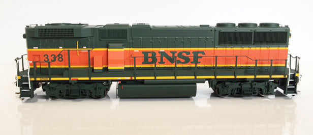 EMD GP60B w/LokSound & DCC -- Burlington Northern & Santa F3 #326 (H1; green, orange)
