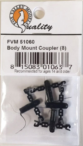 Body-Mount Coupler pkg(8)