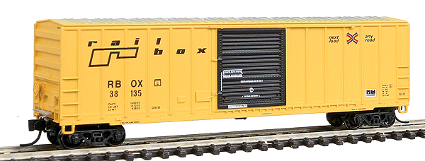 FMC 5347 Single Door Boxcar -- Railbox #1 (Late)