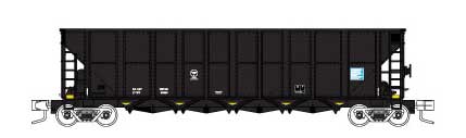 Trinity RD-4 Hopper - Ready to Run -- Data Only (black)
