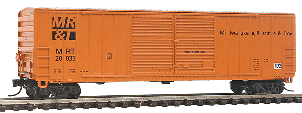 FMC 5283 Cubic Foot Double-Door Boxcar - Ready to Run -- Milwaukee, Racine & Troy #1 (Model Railroader Magazine Layout)
