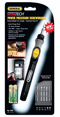 UltraTech(TM) Tool System -- Power Precision Screwdriver