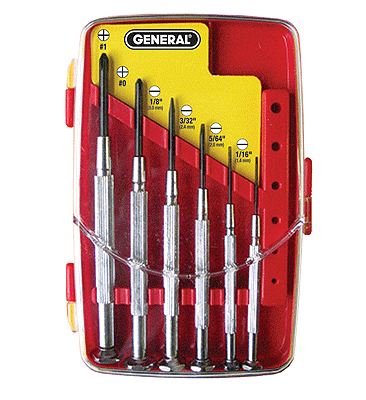 6-Piece Precision Screwdriver Set
