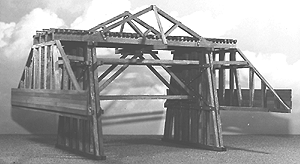 56' Wood Truss Bridge