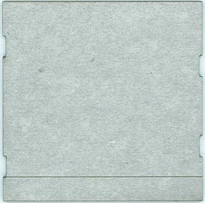The Cube Modular System Component - Kit (Laser-Cut Architectural Card) -- Concrete Wall Face (For Use w/Core Kit) Right Blank/Left Blank pkg(4)
