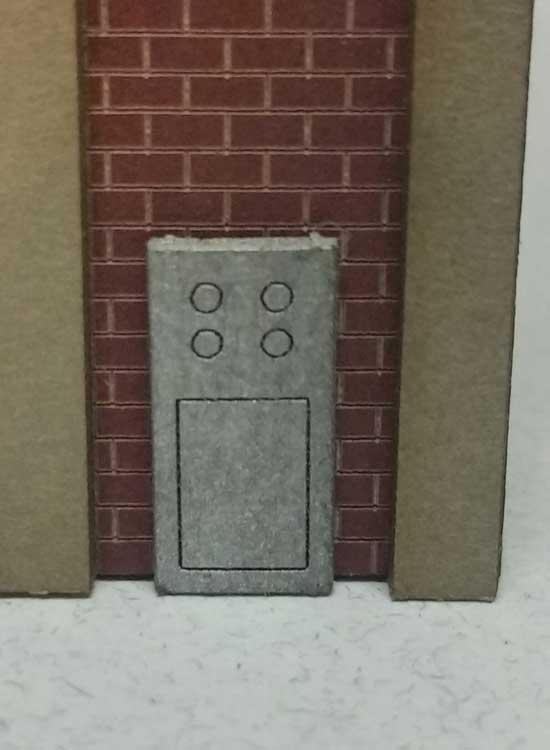 Gas Meters and Electric Panels - Laser Cut Card Kit -- 2 of Each-1