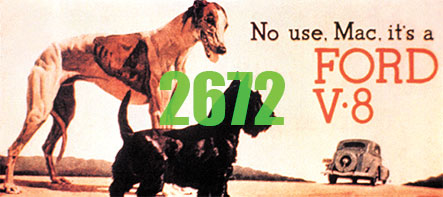 Ford V-8 Billboard - Kit