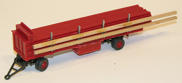 Circus Pole Wagon - Kit -- Red
