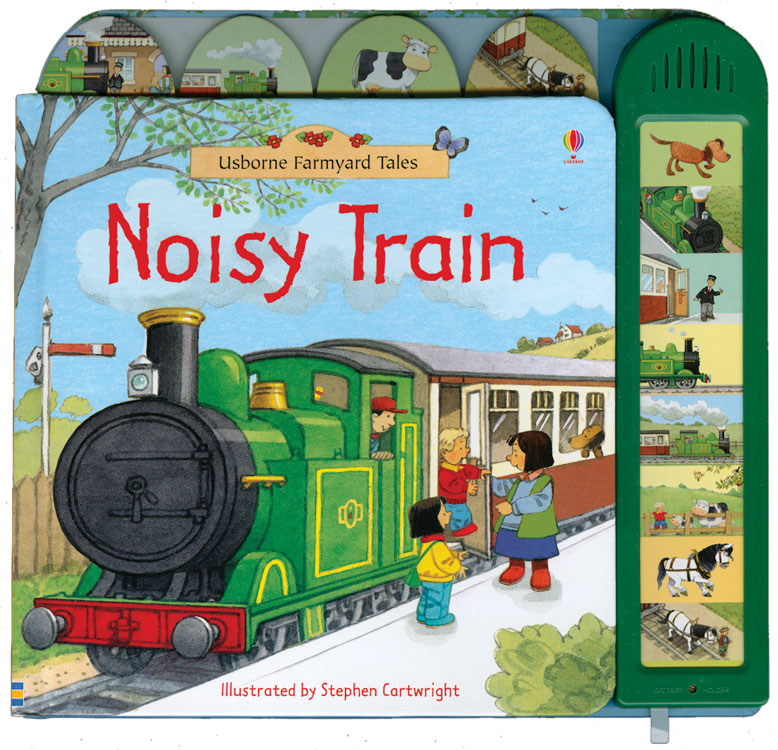 Noisy Train -- Board Book w/Sounds