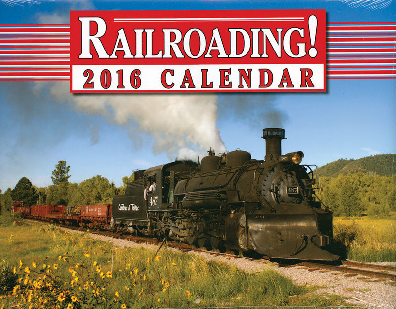 2016 Calendar - Tidemark Press -- Railroading