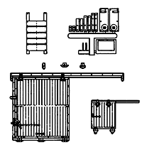 Hardware Kit -- Rio Grande Boxcar