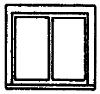 Single-Sash Windows -- Two-Pane, 34 x 32"
