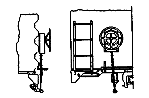 Westinghouse AB Brake Set -- With Ajax Hardware
