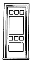 Residence Door with Window
