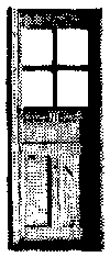 Door -- DRGW Caboose