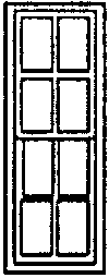 Windows -- Double-Hung, 8-Pane pkg(8)