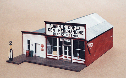 The Gomez General Merchandise Store -- Kit - 5-5/8 x 7-1/4" 13.9 x 18.1cm