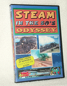 DVD -- Steam in the 50's (Three disc set)